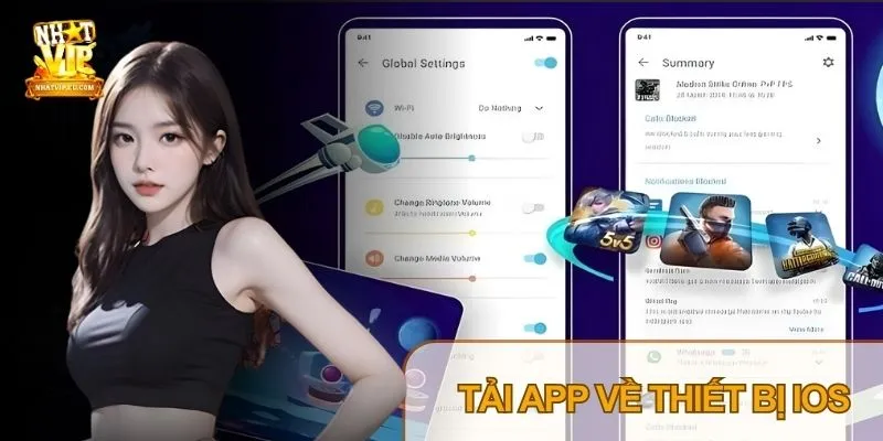 Hướng dẫn kiểm tra app Nhatvip trên iPhone và iPad